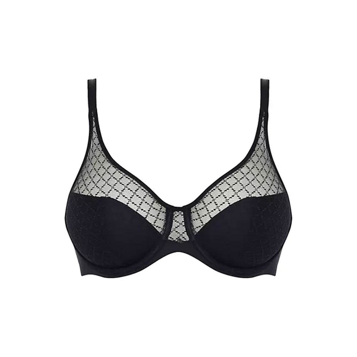 13F1 Chantelle Norah Comfort Underwire Bra | Black – Muse Intimates