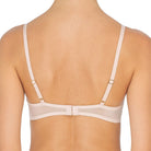 Natori Flora Contour Underwire T-Shirt Bra in Cameo Rose & Cashmere Back View