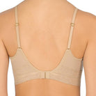 Natori Bliss Perfection Contour Soft Cup Bra in Cafe Beige Back View