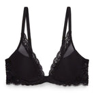 Feathers Contour Plunge T-Shirt Bra in Black Stock View