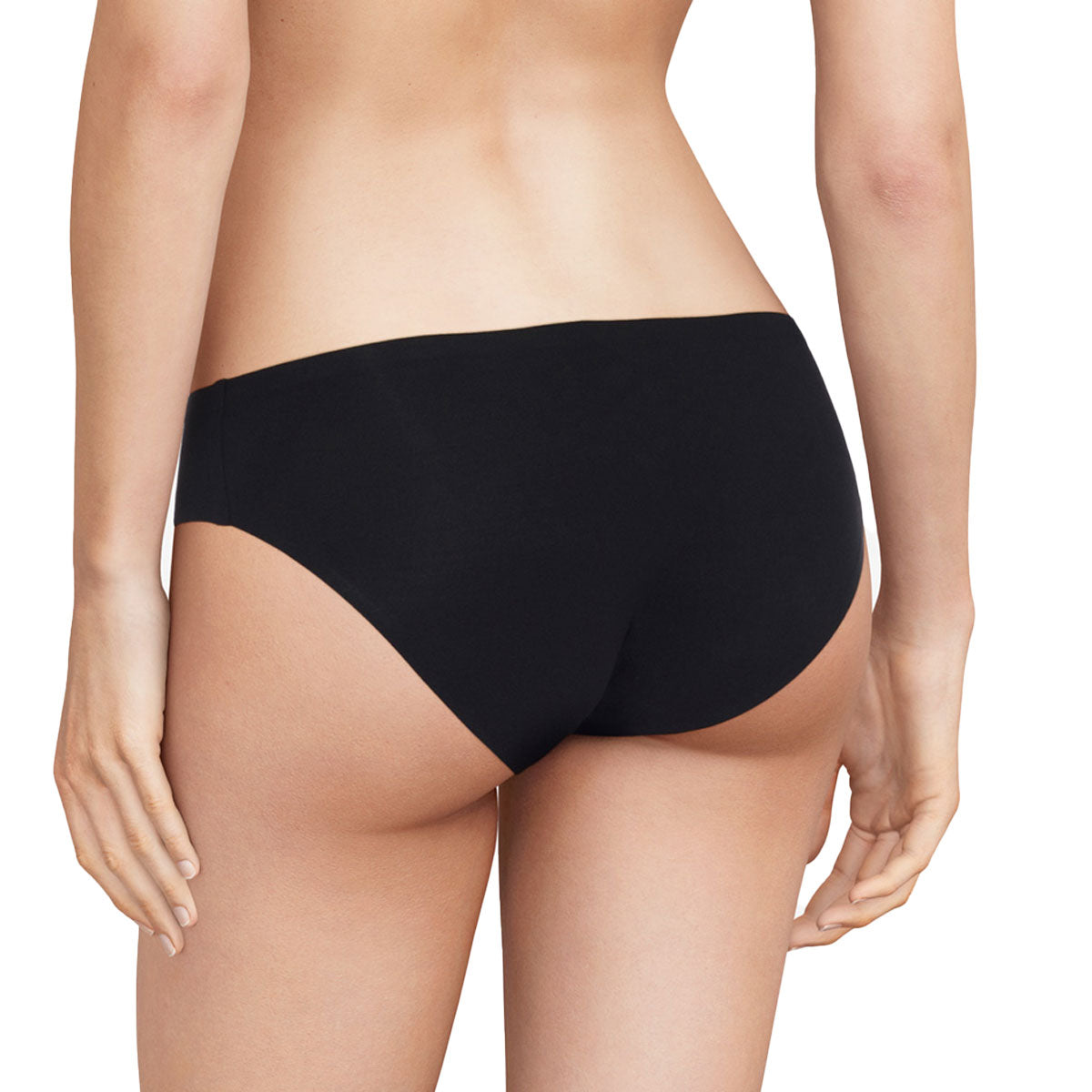 Chantelle C26430 Softstretch Bikini Panty in Black Back View