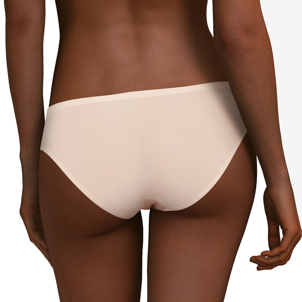 Chantelle C26430 Softstretch Bikini Panty in Nude Blush Back View