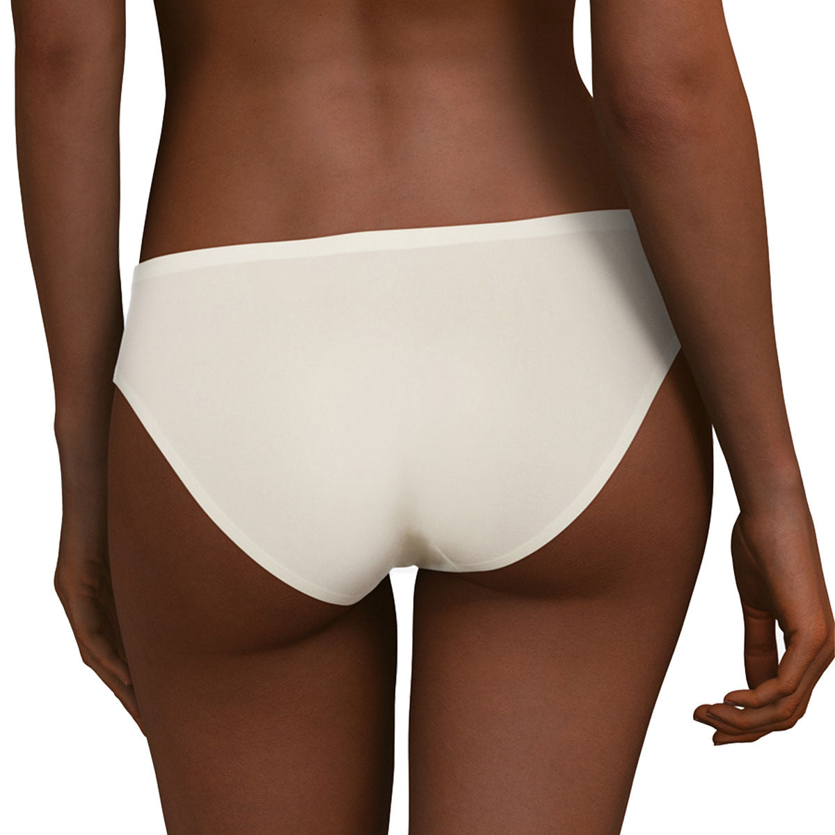Chantelle C26430 Softstretch Bikini Panty in Ivory Back View