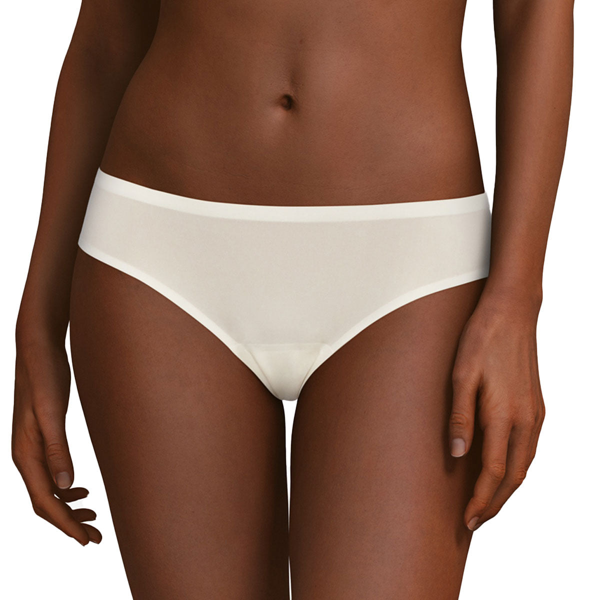 Chantelle C26430 Softstretch Bikini Panty in Ivory Front View