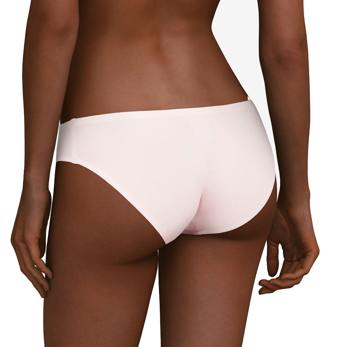 Chantelle C26430 Softstretch Bikini Panty in Blushing Pink Back View