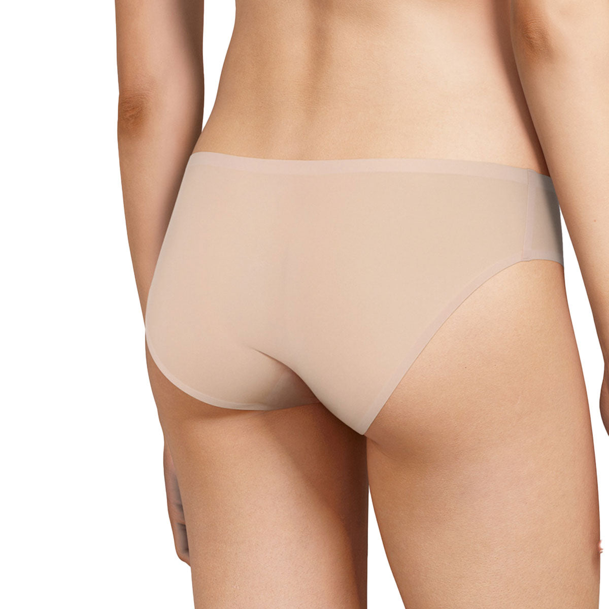 Chantelle C26430 Softstretch Bikini Panty in Nude Rose Back View