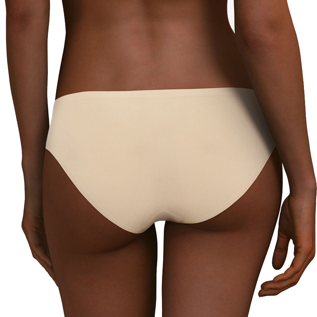 Chantelle C26430 Softstretch Bikini Panty in Ultra Nude Beige Back View