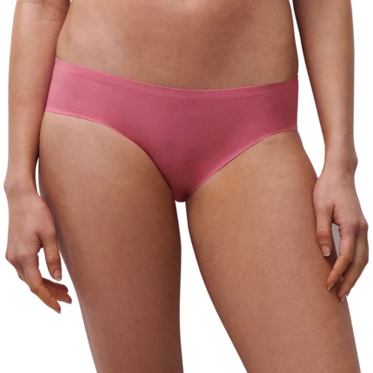 Chantelle C26430 SoftStretch Bikini Panty in Gardenia Pink Front View