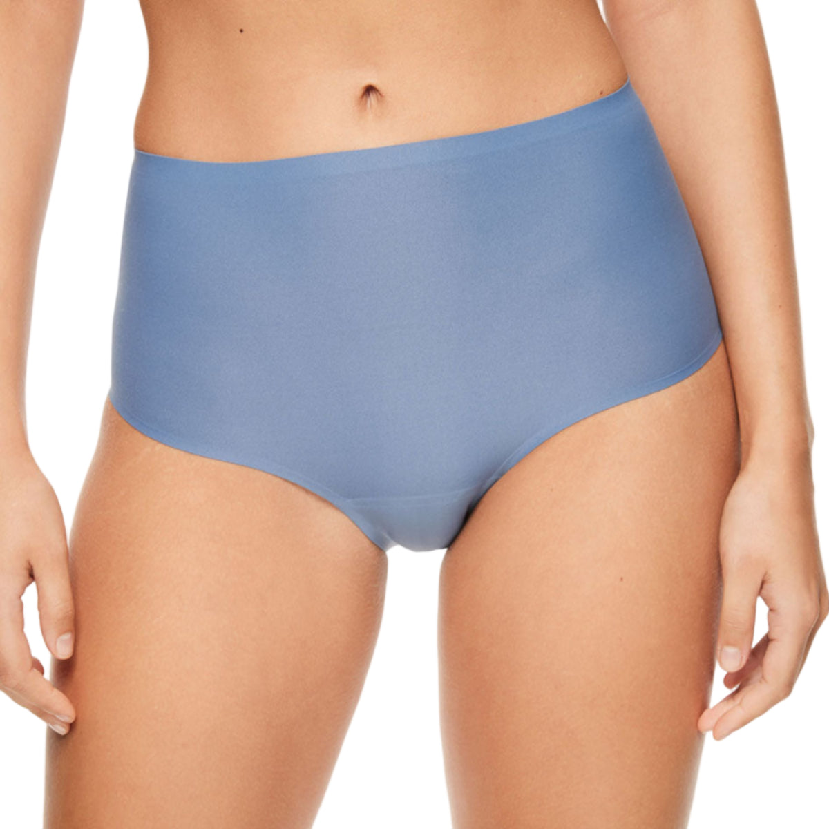 Softstretch High Waist Brief in Storm Blue