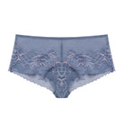 Natori Flora Girl Brief Panty in Country Blue & Soft Mulberry Stock View