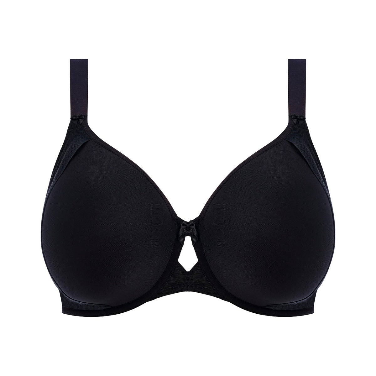 Elomi Nerina Underwire Moulded Spacer Bra in Black Stock View