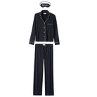 P.J. Salvage Modal Dreams 3 Piece Pajama Set in Black Stock View