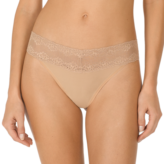 750092 Bliss Perfection One Size Thong | Cafe