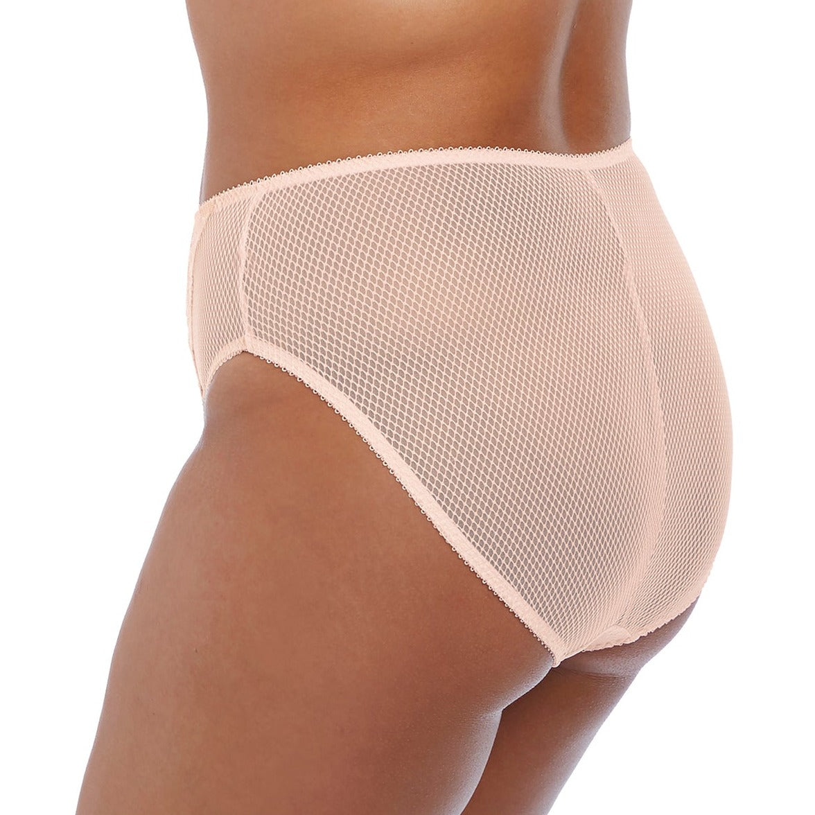 El4386BAK Charley High Leg Brief | Ballet Pink