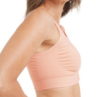 45012 Emilia Seamless Comfort Bra Zip | Rose Nude