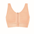 45012 Emilia Seamless Comfort Bra Zip | Rose Nude
