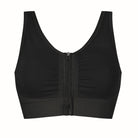 45014 Emilia Seamless Comfort Bra Zip | Black