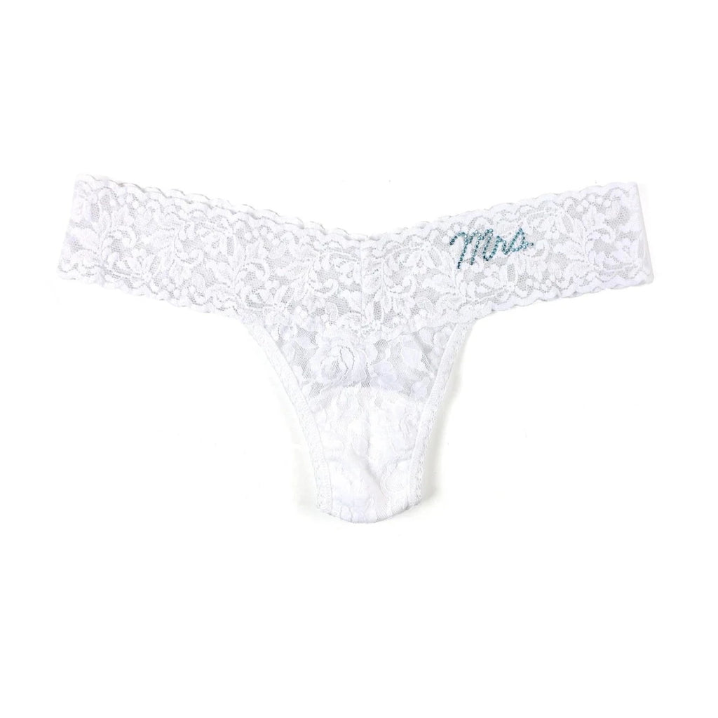 4810T2 Mrs. Low Rise Thong | White