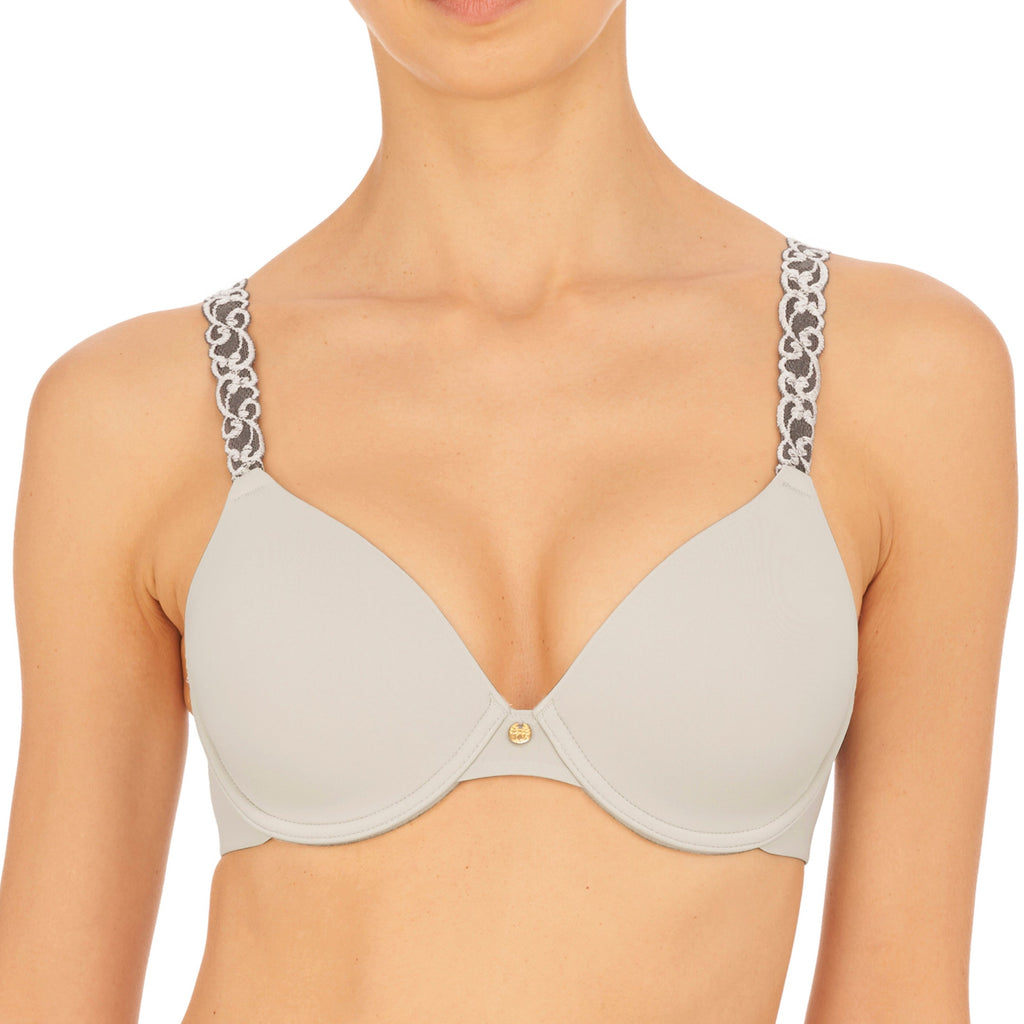732080 Pure Luxe Full Fit Bra | Linen/Mineral