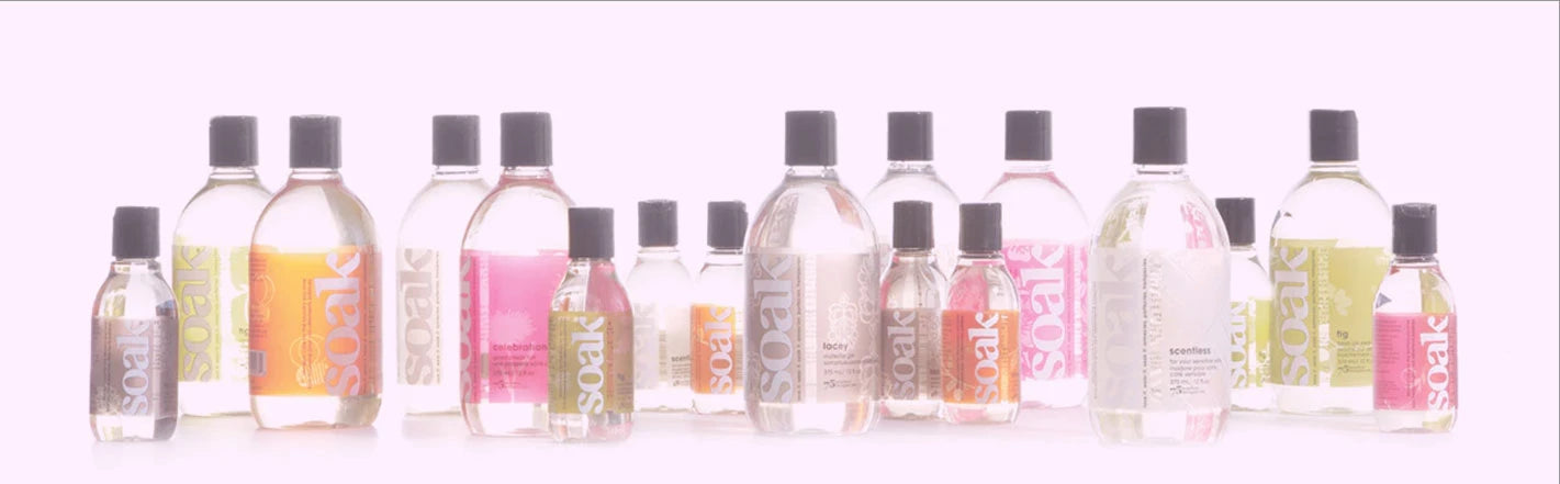 Muse Intimates Accessories, including Soak Laundry Detergent for delicates