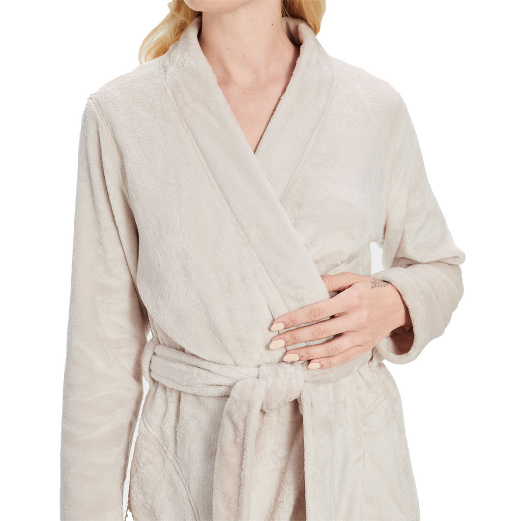 UGG Australia Marlow Double Faced Fleece Knit Robe | Moonbeam
