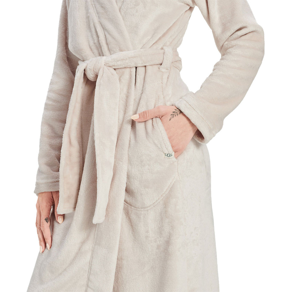 UGG Australia Marlow Double Faced Fleece Knit Robe | Moonbeam