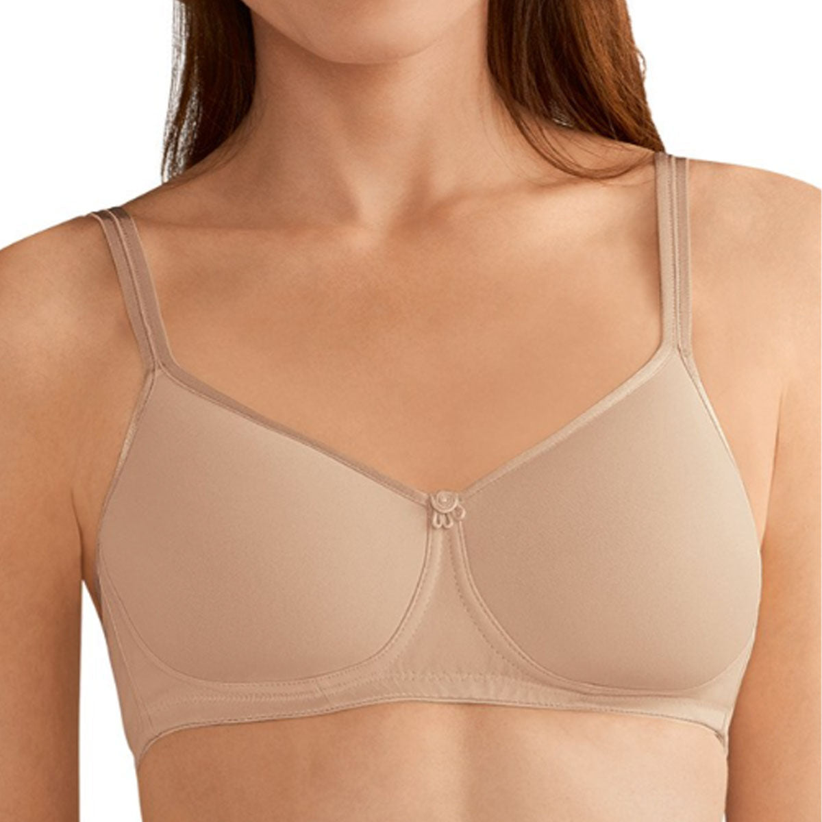 1150 Amoena Mastectomy Post Surgery Recovery Sand Beige T-shirt Bra