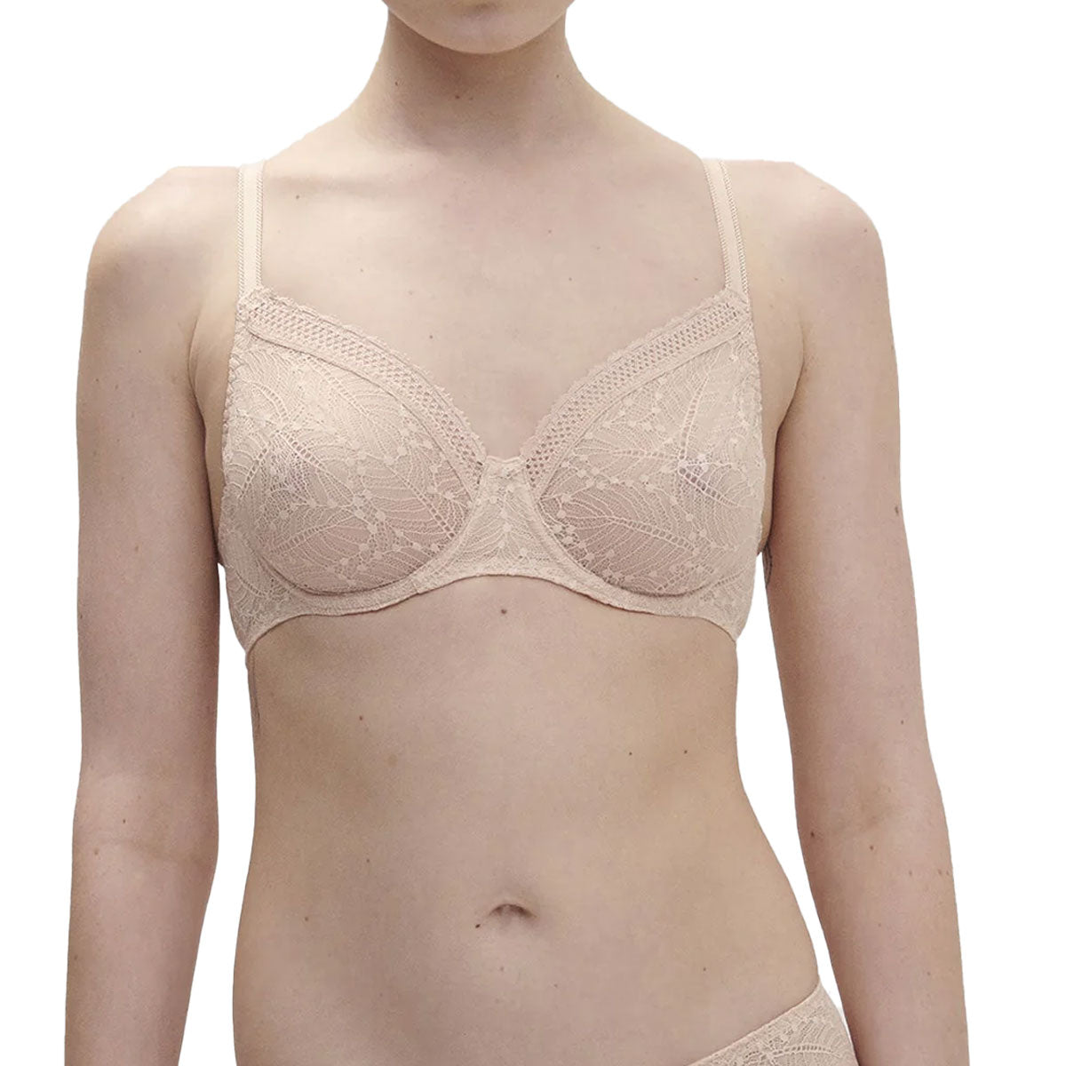 12S324 Simone Perele Comete Molded Full Cup Bra | Pink Sand