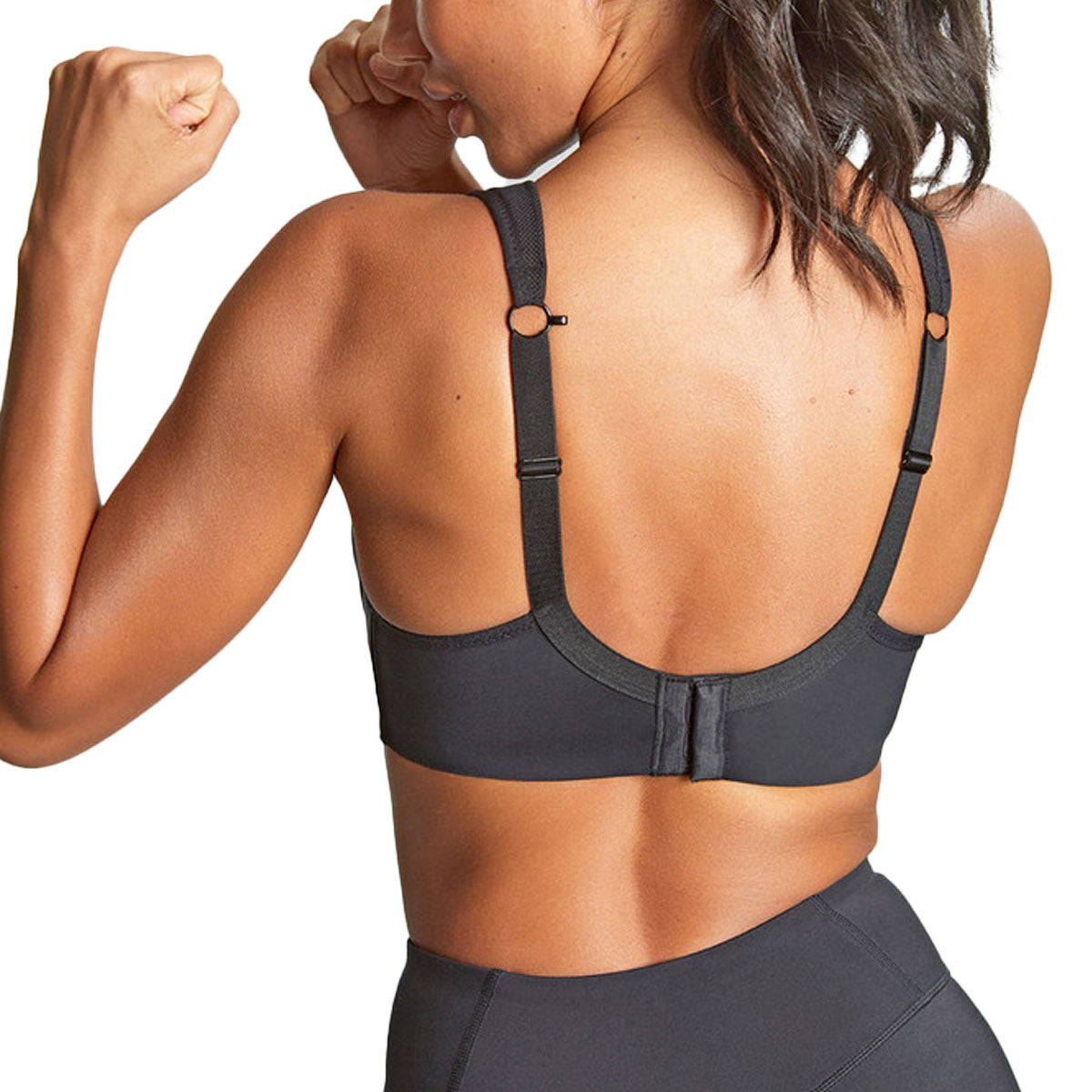 5021 Panache Power Wired Sports Bra | Black – Muse Intimates