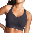 5024 Panache Ultra Perform Non Padded Wired Sports Bra Black