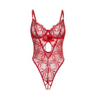 Oh La La Cheri Mariah Sheer Teddy in Cheri Girlitrude Red Stock View