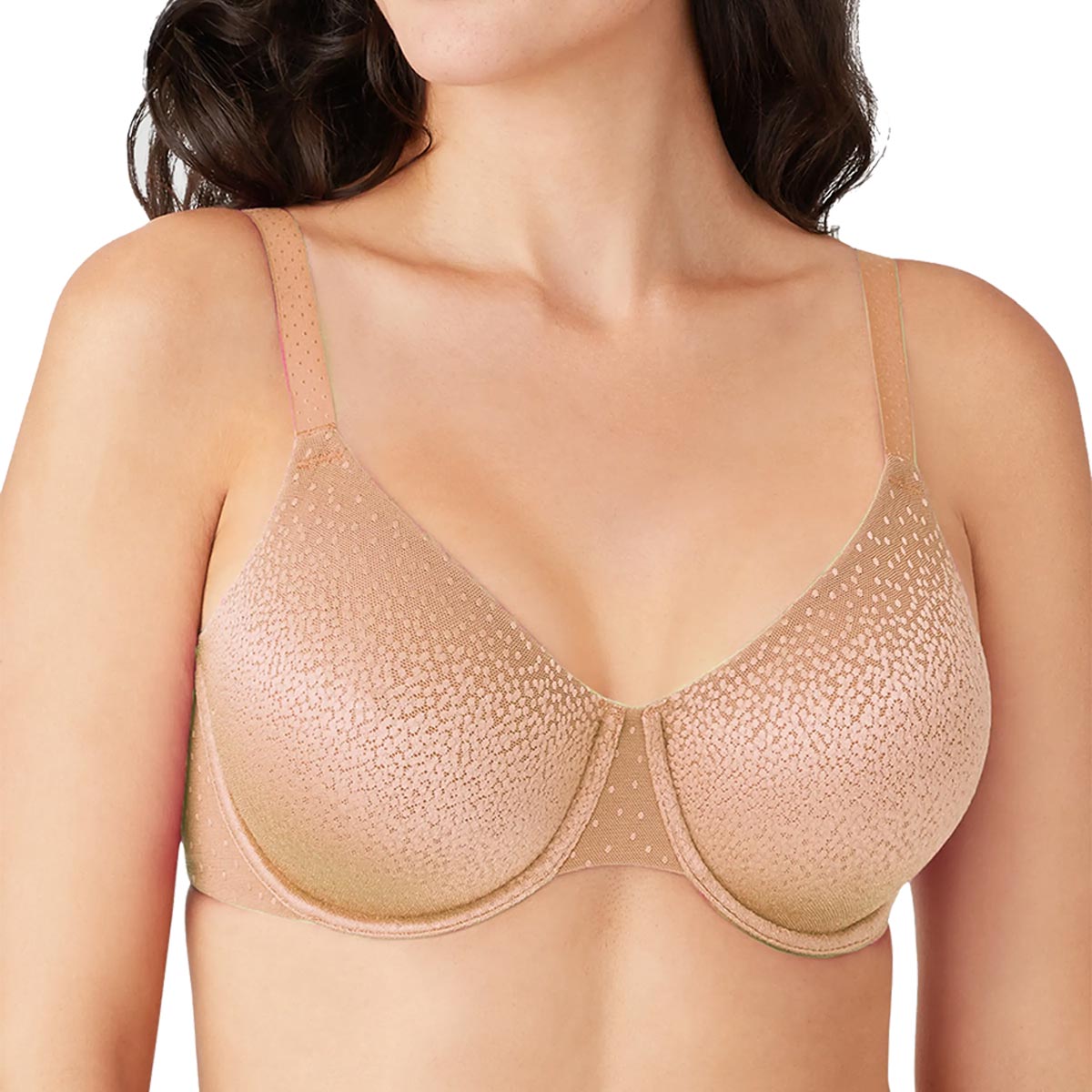 855303 Wacoal Back Appeal Underwire Bra Praline Muse Intimates 