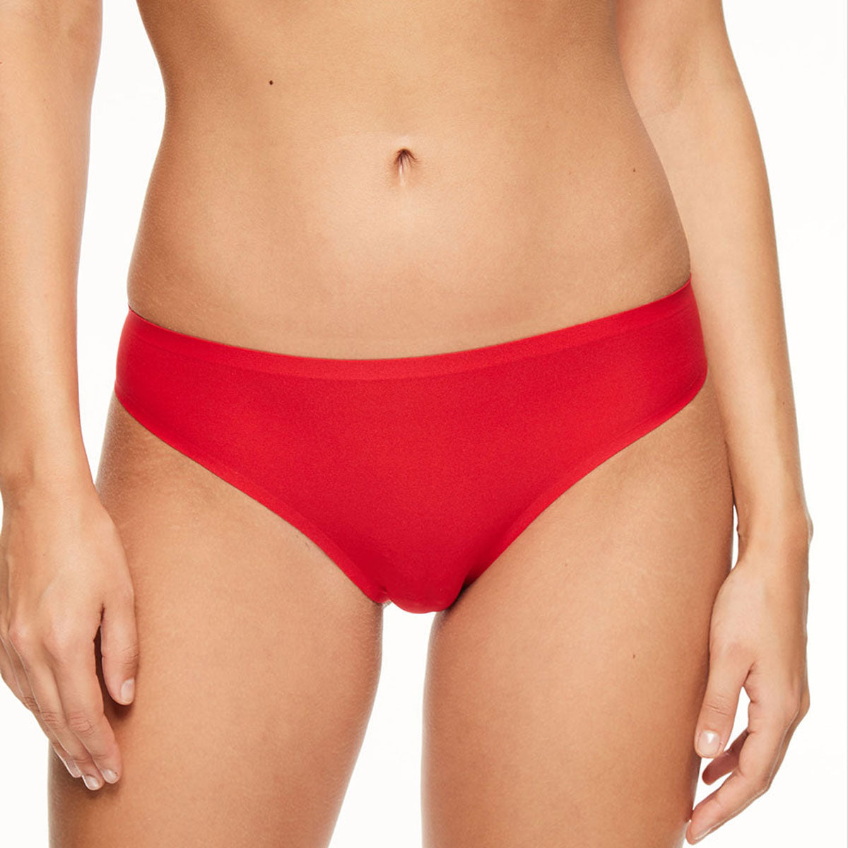 Chantelle Soft Stretch One Size Thong Poppy Red
