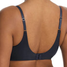Natori Cloud Comfort Back Smoothing T-Shirt Bra in Night Blue Back View
