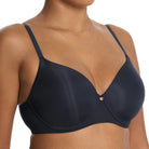 Natori Cloud Comfort Back Smoothing T-Shirt Bra in Night Blue Side View