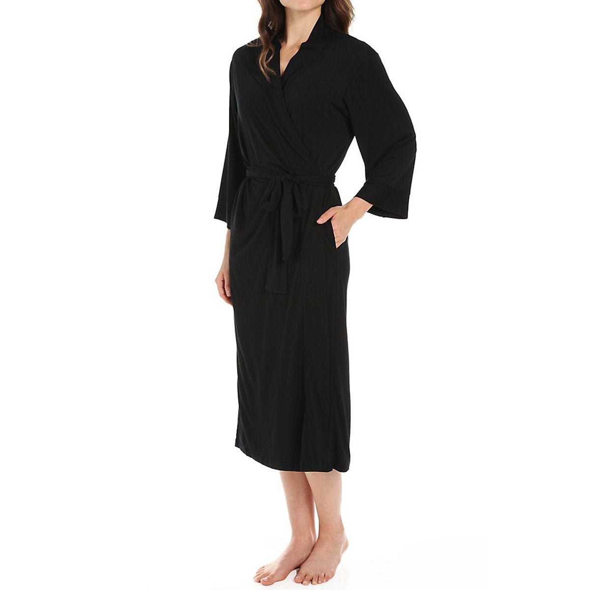 PC4004BLK N. Natori Congo Robe | Black – Muse Intimates