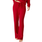 RACLP-pj-salvage-cozy-chenille-cable-knit-lounge-pants-jester-red-front