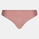 Chantelle Softstretch Thong Shimmer Print in Pink Leo Stock View