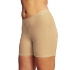 Evelyn Bobbie Longline Girlshorts in Sand Beige