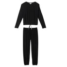 P.J . Salvage Modal Dreams Jogger Lounge Set in Black Stock View