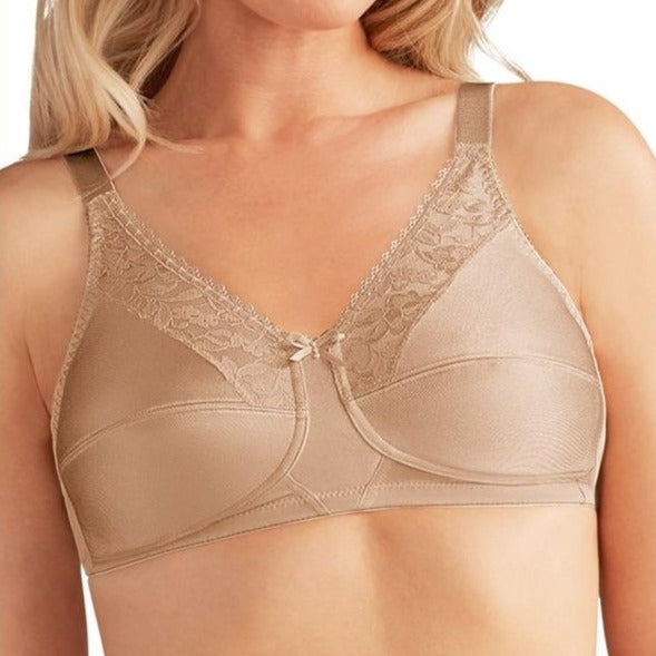 Valmont Lace Cross & Shape Crossover Pocketed Mastectomy Bra