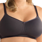 Mara Padded Wire-Free Bra - Dark Grey