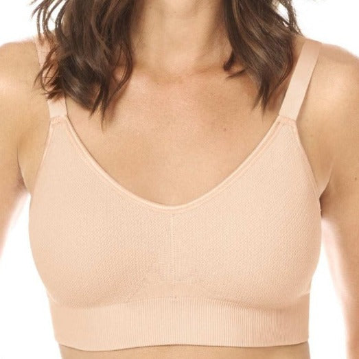  Womens Nancy Non-Wired Pocketed Mastectomy Bra Nude 46DD