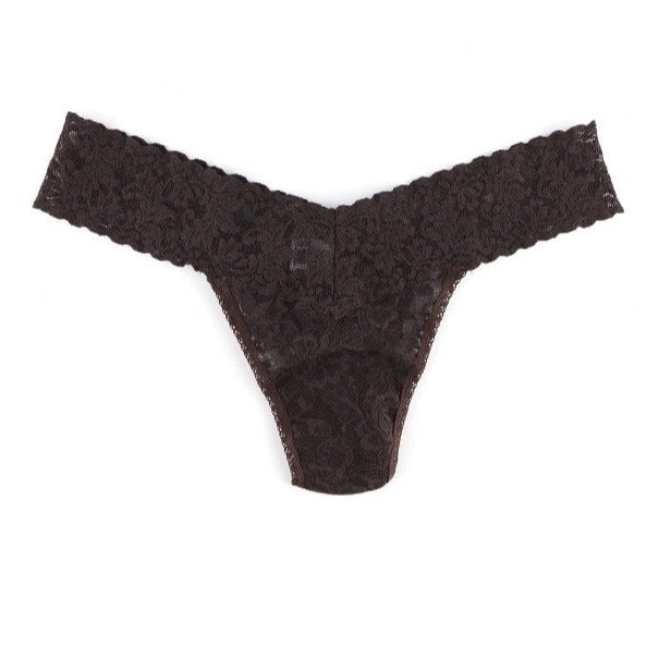 4911 Signature Lace Low Rise Thong