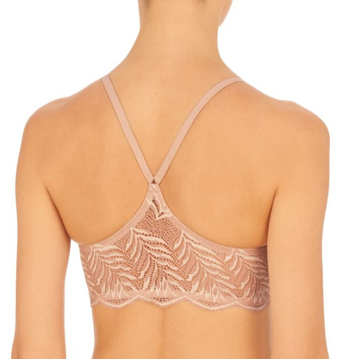 728309 Lush Front Close Contour Underwire Bra | Rose Beige/Warm White