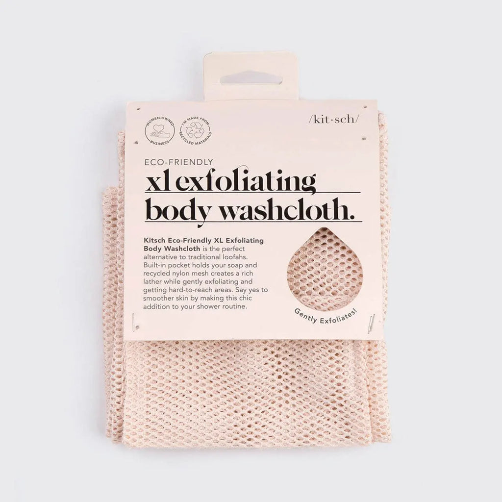 8305 XL Exfoliating Body Washcloth | Blush