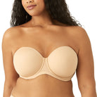 Red Carpet Strapless Full Busted Underwire Bra | Sand