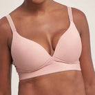 AO-074 Trish Underwire Free Molded Bra | Blush