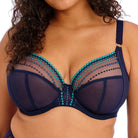 EL8900SSG Elomi Matilda Plunge Bra in Siren Song - shimmering aqua and petrol blue