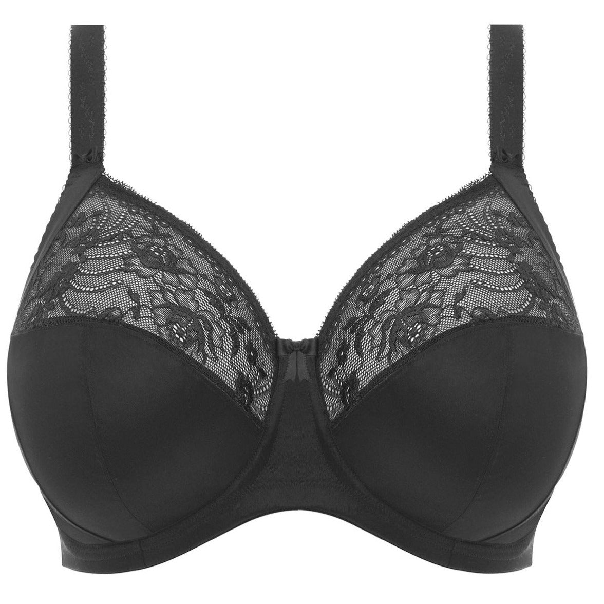 Morgan Stretch Banded Bra | Black